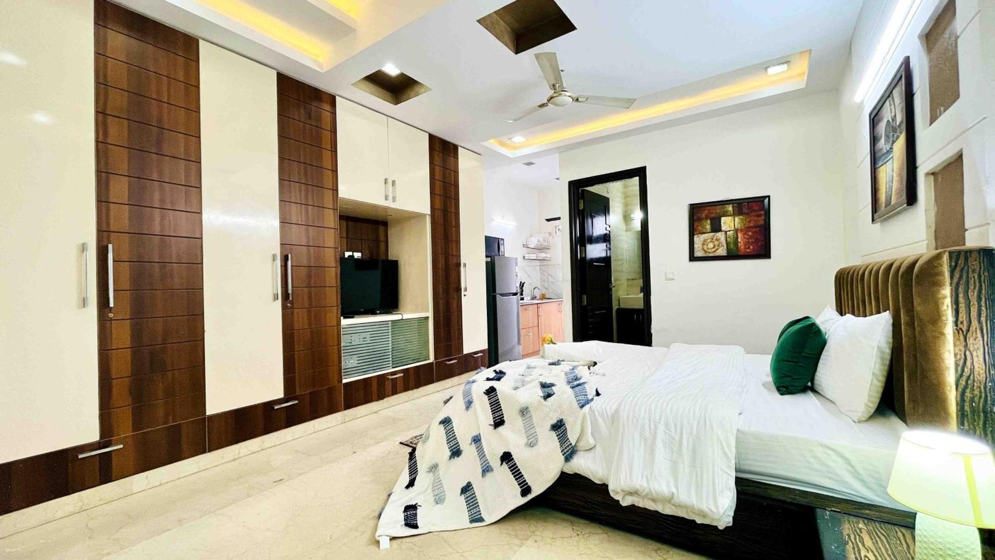 Olive Service Apartments - Greater Kailash Νέο Δελχί Δωμάτιο φωτογραφία