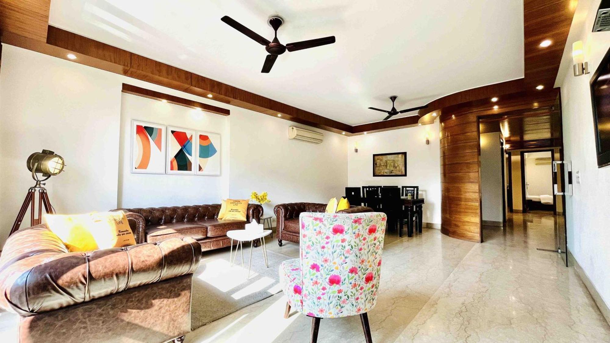 Olive Service Apartments - Greater Kailash Νέο Δελχί Δωμάτιο φωτογραφία